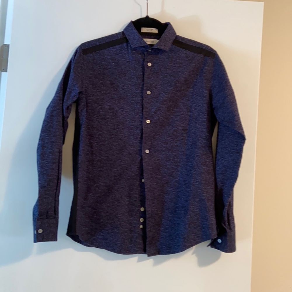Boys slim fit button down shirt